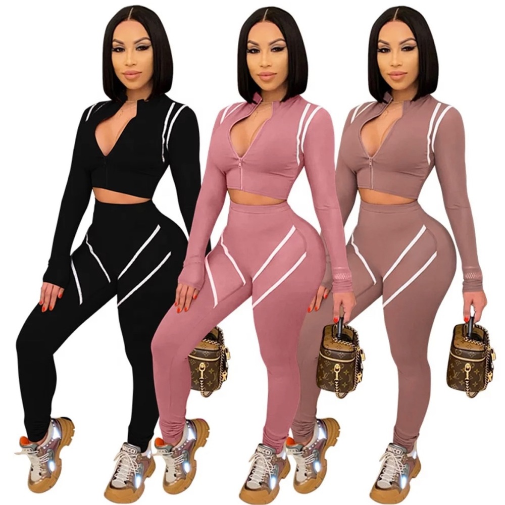 Sweatsuit , pink , brand new